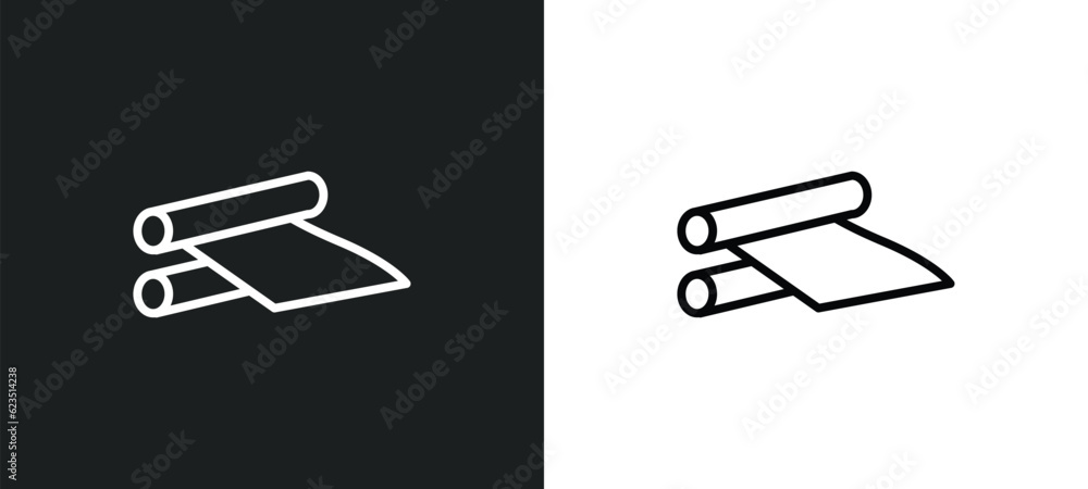 Aufkleber off icon isolated in white and black colors. off outline vector icon from geometry collection for we