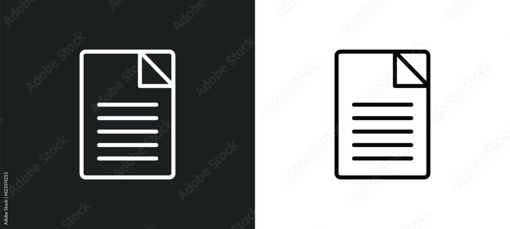 Poster text icon isolated in white and black colors. text outline vector icon from geometry collection for 