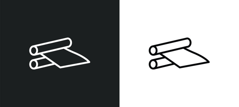 off icon isolated in white and black colors. off outline vector icon from geometry collection for web, mobile apps and ui.
