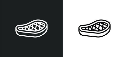 foods icon isolated in white and black colors. foods outline vector icon from food collection for web, mobile apps and ui.