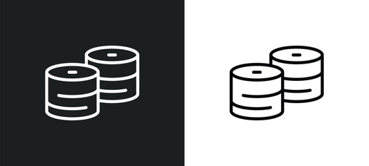 maki icon isolated in white and black colors. maki outline vector icon from food collection for web, mobile apps and ui. © Farahim