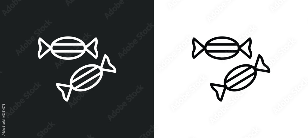 Poster sugar container icon isolated in white and black colors. sugar container outline vector icon from fo