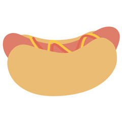 hot dog Fast food cute cartoon