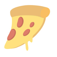 pizza Fast food junk food cute cartoon