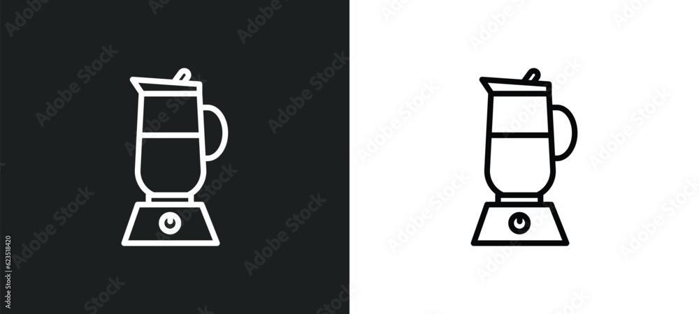 Poster pertor icon isolated in white and black colors. pertor outline vector icon from electronic devices c
