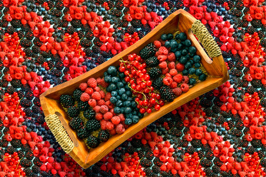 Berries in a basket