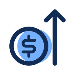 investment filled line icon