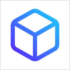 blockchain gradient icon