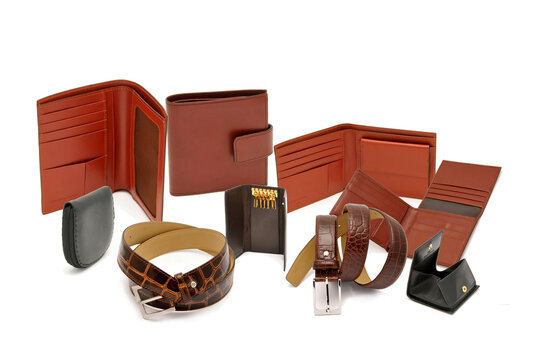 leather accessories: