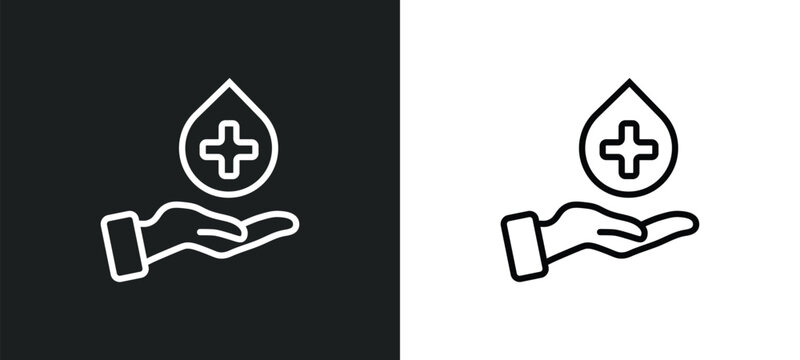 sanitize icon isolated in white and black colors. sanitize outline vector icon from cleaning collection for web, mobile apps and ui.