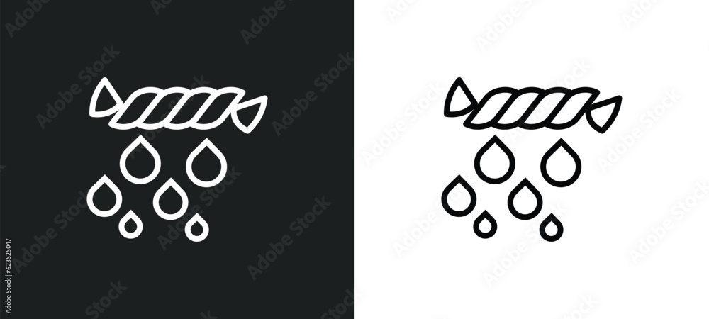 Aufkleber squeeze icon isolated in white and black colors. squeeze outline vector icon from cleaning collectio