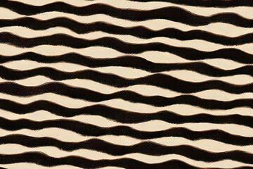 A tile of wavy lines. Useful for creating patterns, repeating tiles - Generative AI