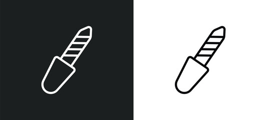 pedicure icon isolated in white and black colors. pedicure outline vector icon from beauty collection for web, mobile apps and ui.