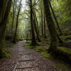 Fototapeta premium path in the forest