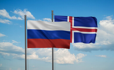 Iceland national flag