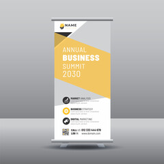Roll Up Banner Template