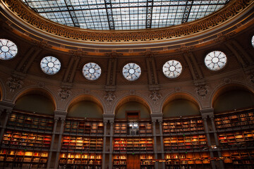 Monument of the great library of France