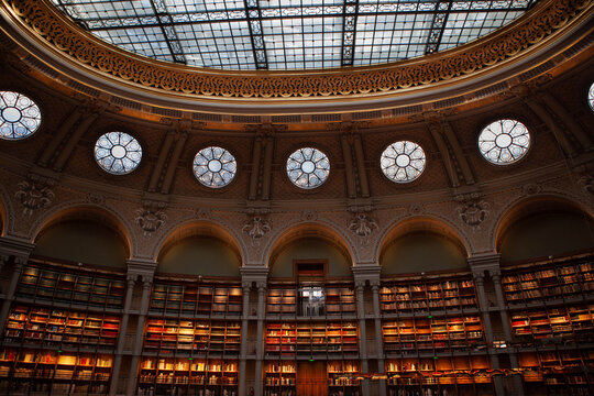 Monument of the great library of France