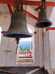 Obraz premium Campanario Iglesia Chiapa de Corzo, Chiapas, Mexico