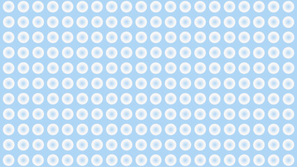 Fototapeta na wymiar Blue seamless pattern with circles