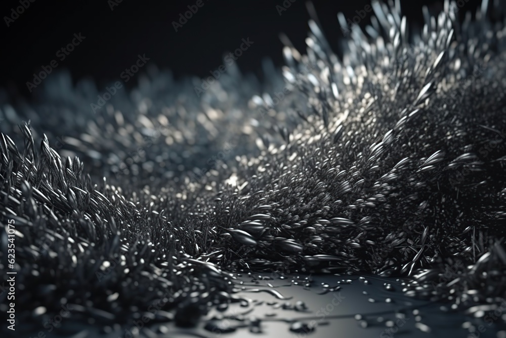 Poster network technology background futuristic abstract silver figures background. low poly wire made with