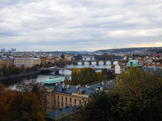 Fototapeta na wymiar panorama, Prague