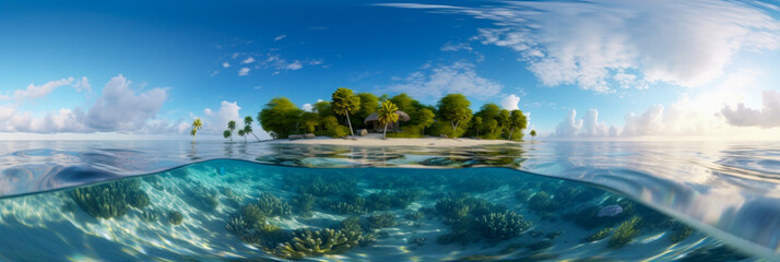 A beautiful natural landscape - Generative AI