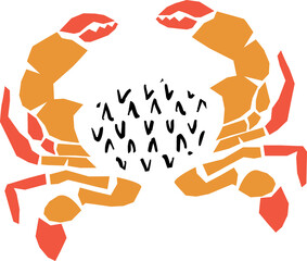 Trendy Cutout elements , Matisse inspired style. Retro, vintage.