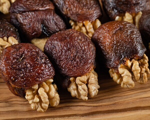 dried fruit. Hashtag. Nuts. Persimmon with nuts. Macro