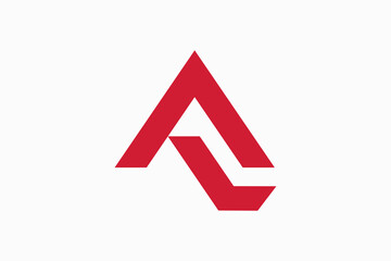 Initials  AL Vector Logo Premium 