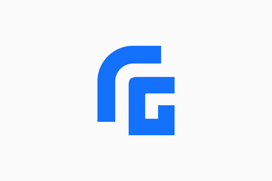 letter RG Vector Logo Premium 