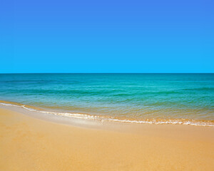 Fototapeta na wymiar Sea, Sun, Sand