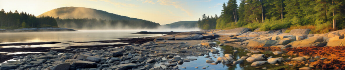 Mount Desert Island Maine - Generative AI