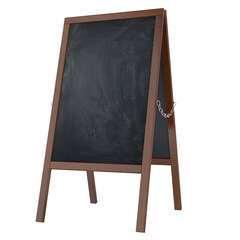 Coffee or restaurant blackboard with chalk sign, advertisement, marketing