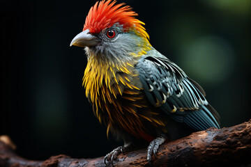 Andean Cock of the rock bird. South America, Latin America. Colombia.