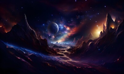 Valley in space