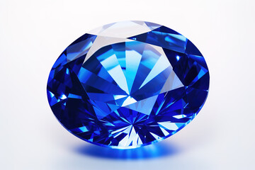 Fototapeta na wymiar Beautiful sapphire precious gem