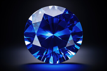 Beautiful sapphire precious gem