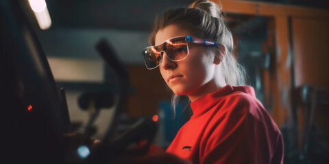 Fixing a damaged car - Generative AI