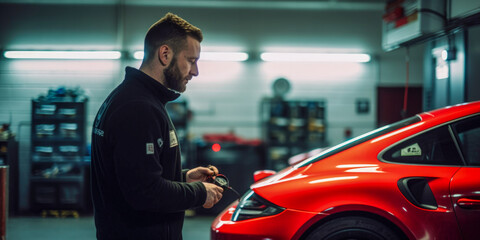 Repairing a damaged vehicle - Generative AI