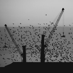 site with crane look landcape lifetime nature look 