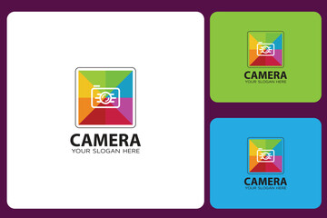 Camera Logo Design Template
