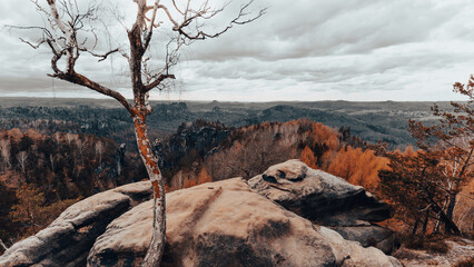 autumn in the mountains