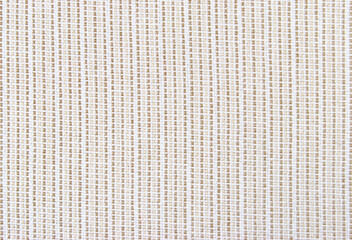 Fototapeta premium Beige color cotton fabric texture with stripes as background 