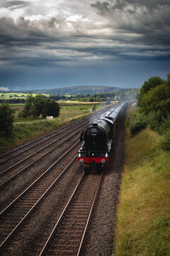 Steam Train in the Yorkshire Dales