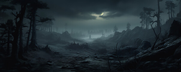 Fototapeta premium landscape background