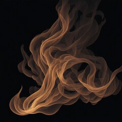 Abstract background of brown smoke