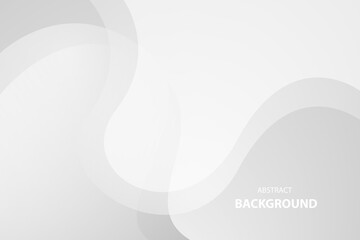 Abstract Geometric modern white and gray color background for template design. Vector illustration