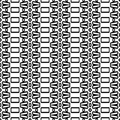 Seamless repeating pattern.  Black and white pattern for web page, textures, card, poster, fabric, textile. Elements of Design.
