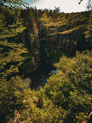  Flume Gorge, New Hampshire, USA.